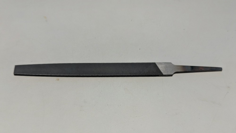 NICHOLSON 6" AMERICAN PATTERN DOUBLE CUT FLAT SECOND CUT FILE USA