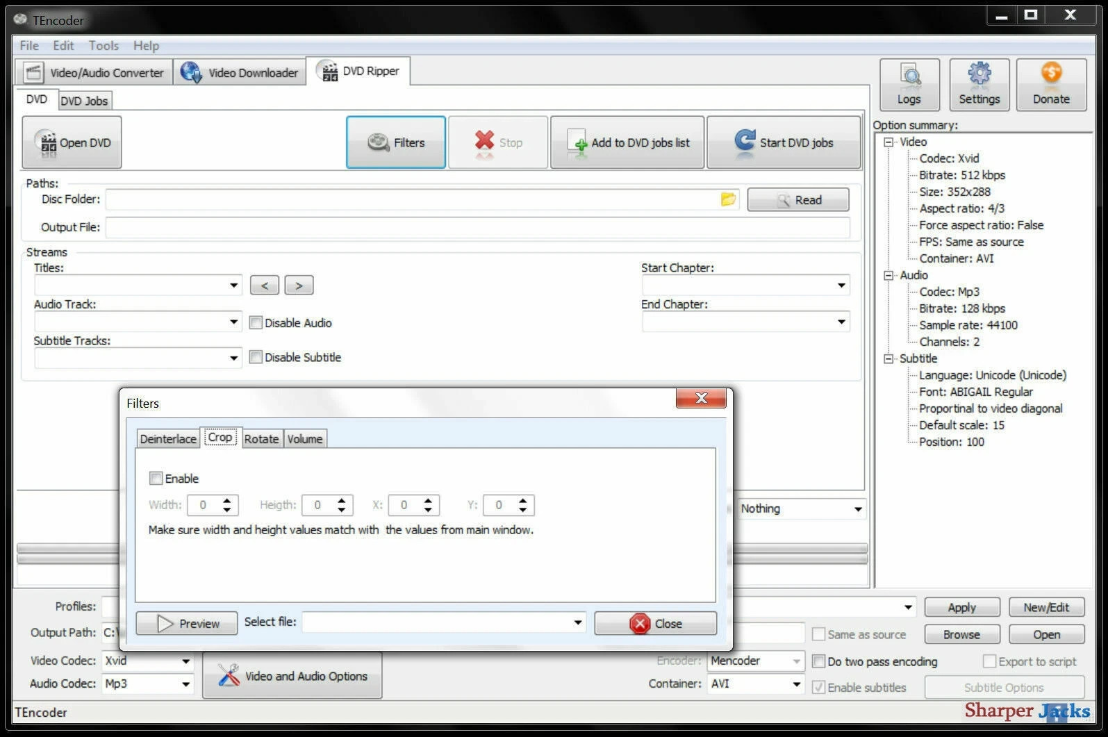 TEncoder 2026 Convert & Download YouTube Movies / Videos / Music CD for Windows