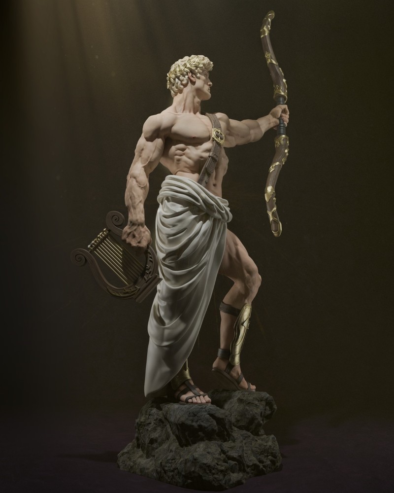 Apollo by CA3D | Diorama | D&D | DnD | Print on Demand