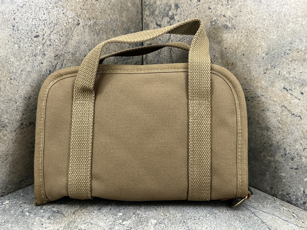 Boyt Harness Rectangular Handgun Case 9"x6" Khaki PP64 0PP640006