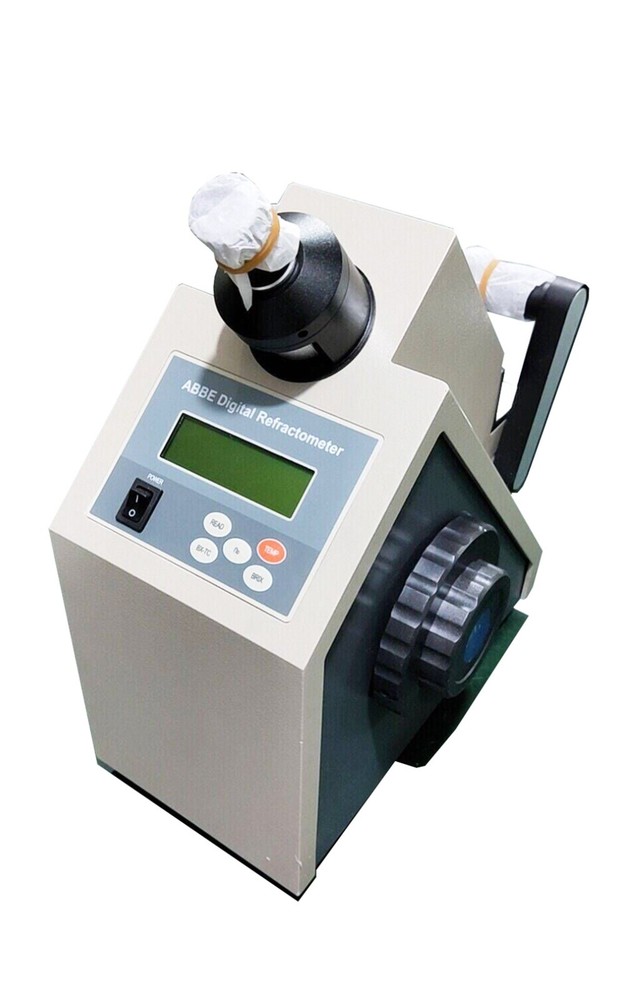 Benchtop Refractometer ABBE Refractometer Range 1.30000-1.72000 nD 0-95% Brix