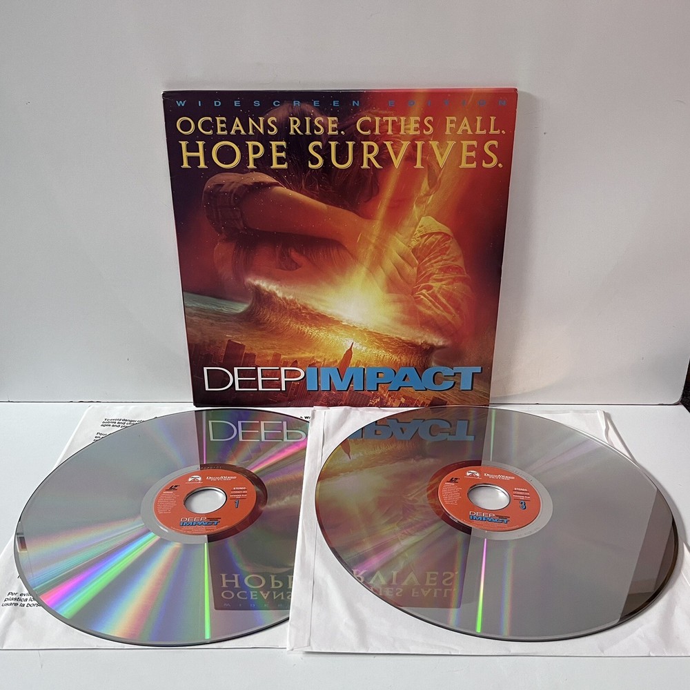 Deep Impact 2-Disc Widescreen Edition Laserdisc - Paramount