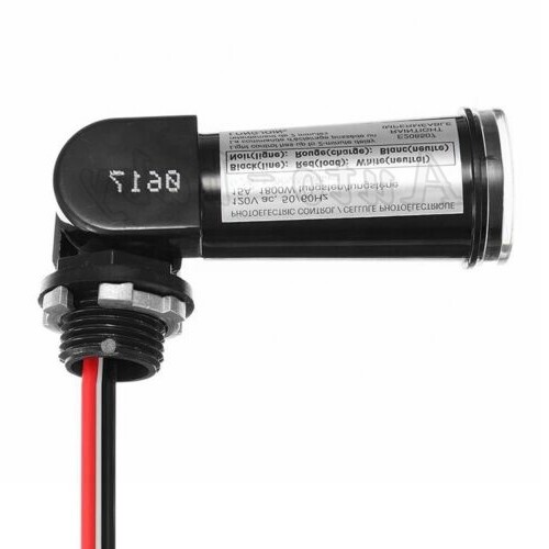 LED 120V Dusk To Dawn Outdoor Swivel Photo Cell Light Control Photocell Sensor