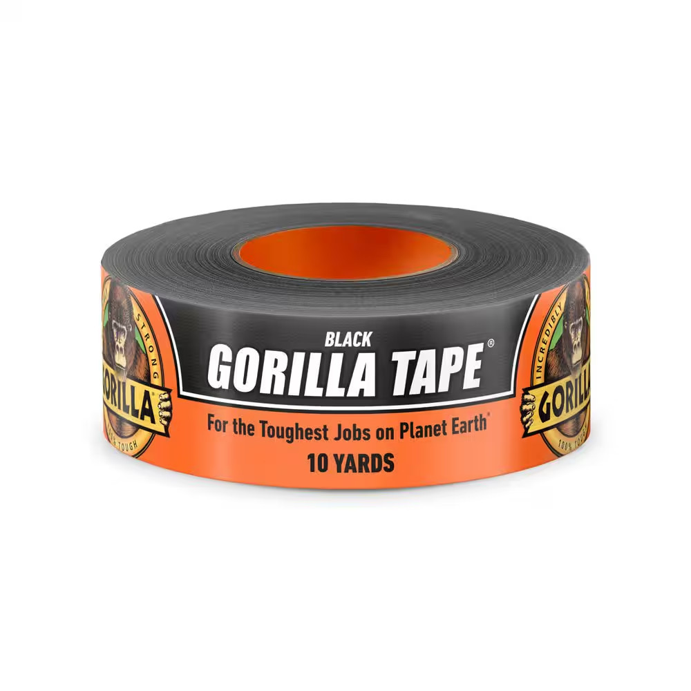 10 Yds. Black Duct Tape