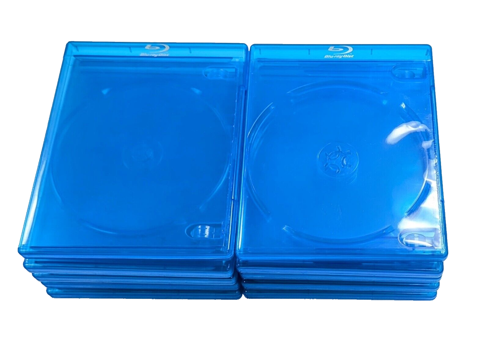 Empty Blu-Ray Cases for 1 disc 12mm 10 pcs.