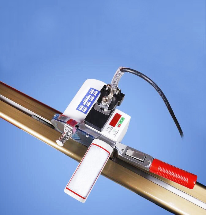 110V Fbric Cutter 86.6" Rack & Digital Counter Delay Function High Speed Motor