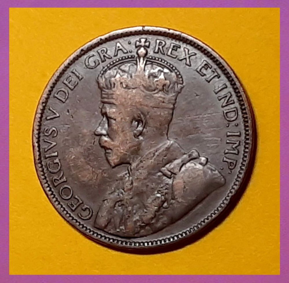 1919 New Foundland Cent ( Includes Video)