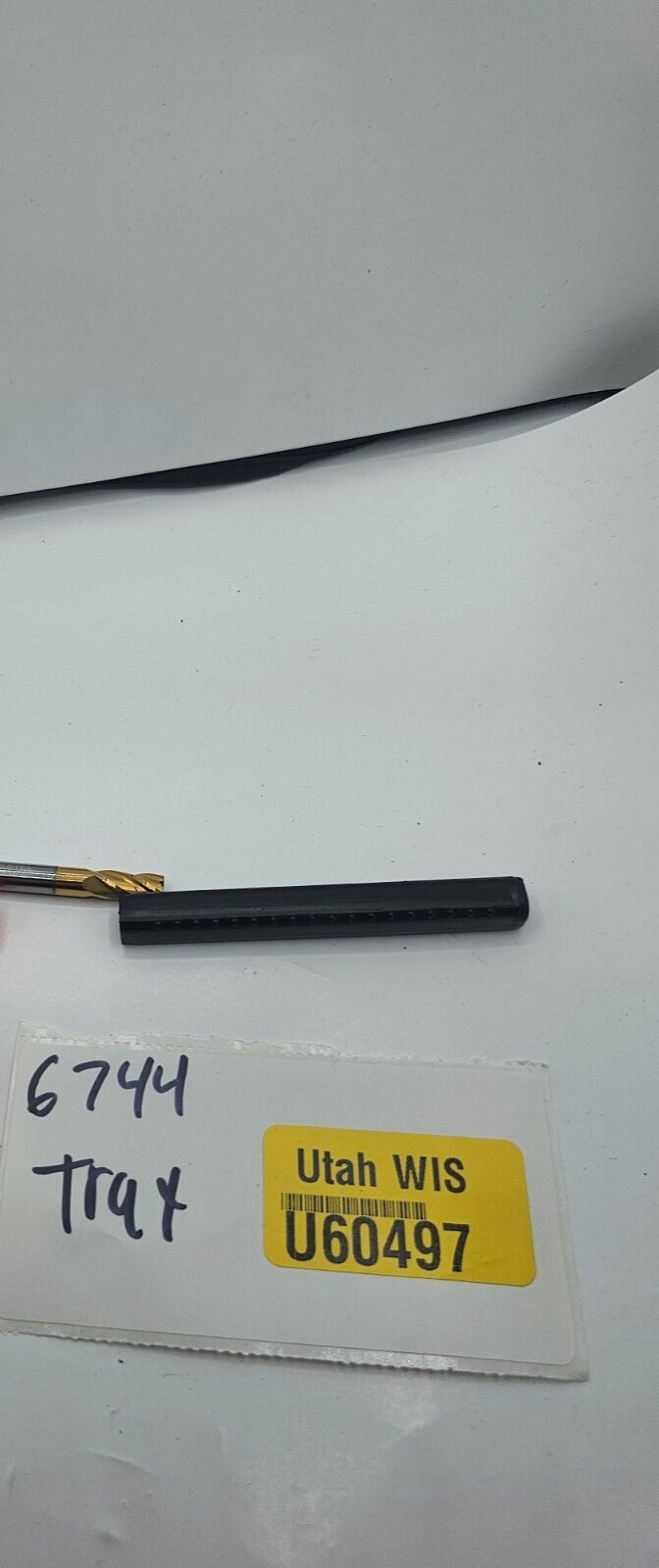 (QTY 2) HERTEL Square End Mill 1/4″ Dia, 1/2″ LOC, 4 FL Solid Carbide 74612177