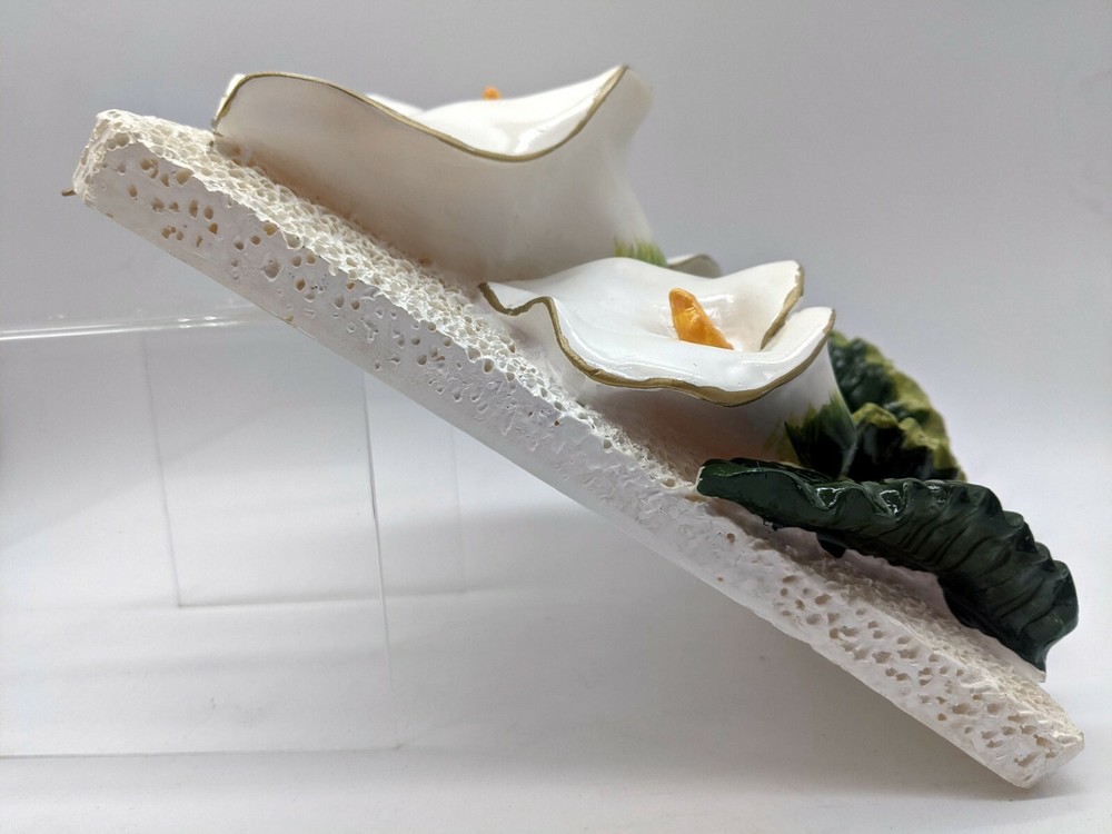 New Calla Lily Flowers Square 3D Wall Plaque
