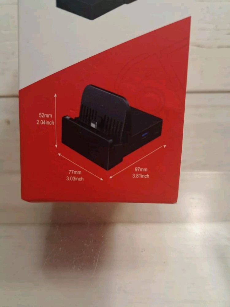 Docking Station for Switch Portable Charging Stand and HDMI Adapter with...