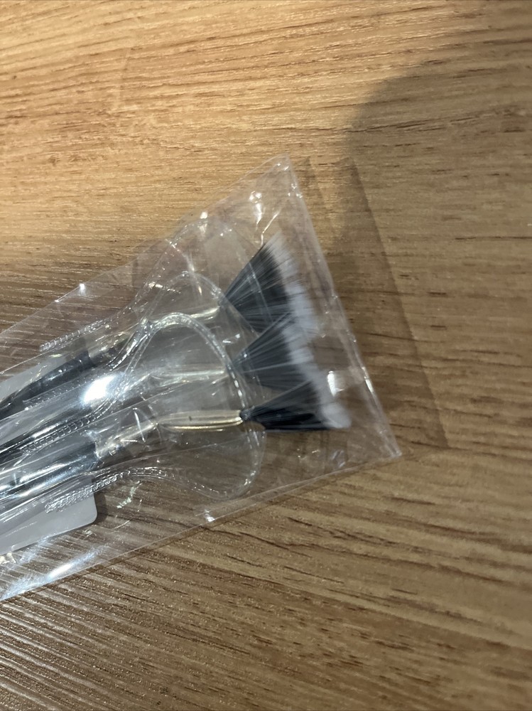 Folding Angle Scalloped Lash Brushes 3 Pack NEW