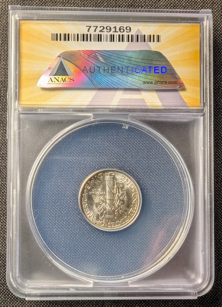 1940 10C Mercury Dime - MS 66 - Full Split Bands