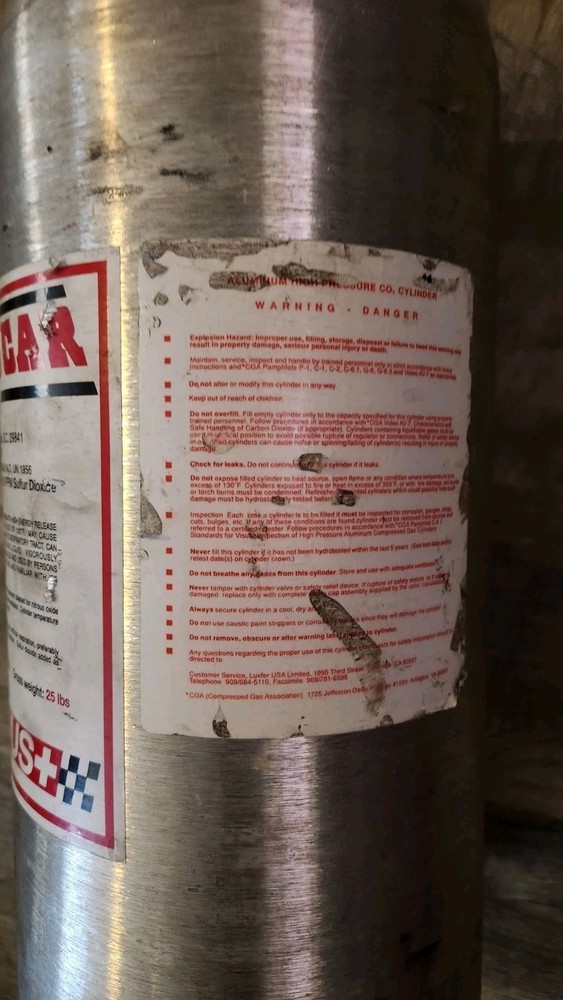 COMPUCAR NITROUS OXIDE SYSTEMS 15lb Tank NOS