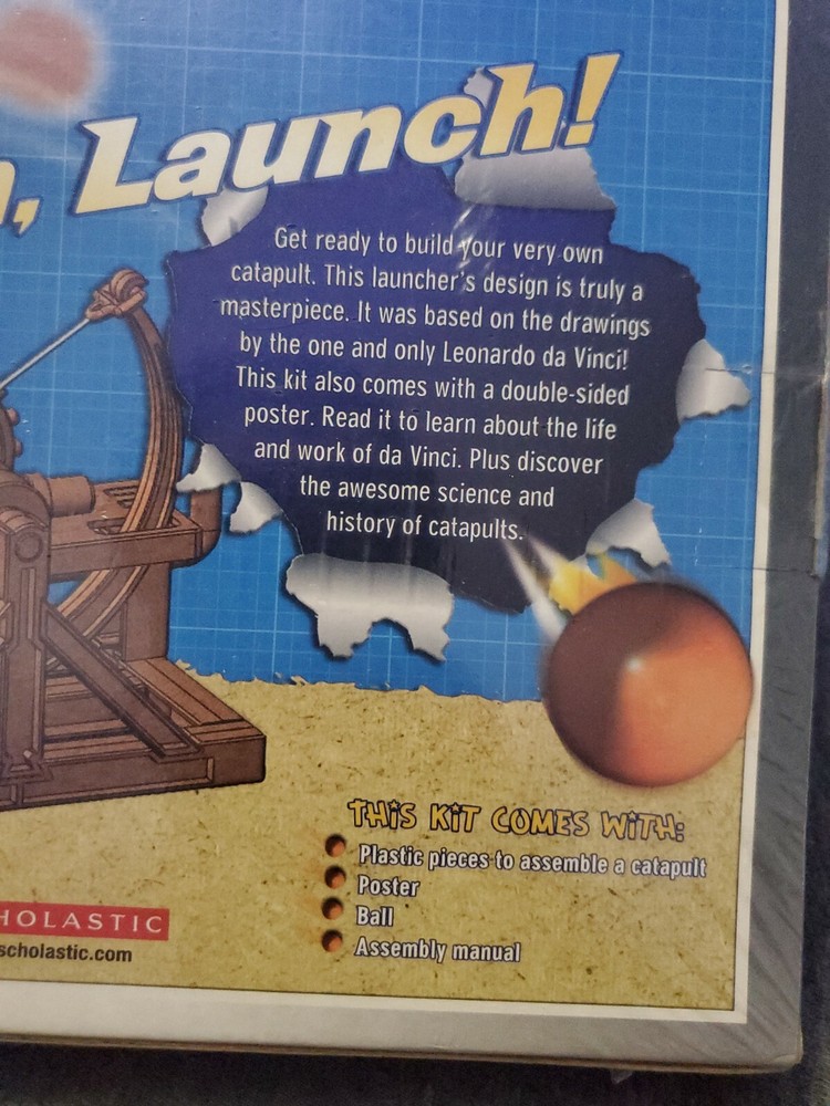 Scholastic Pumpkin Chuckin Kit Catapult Game