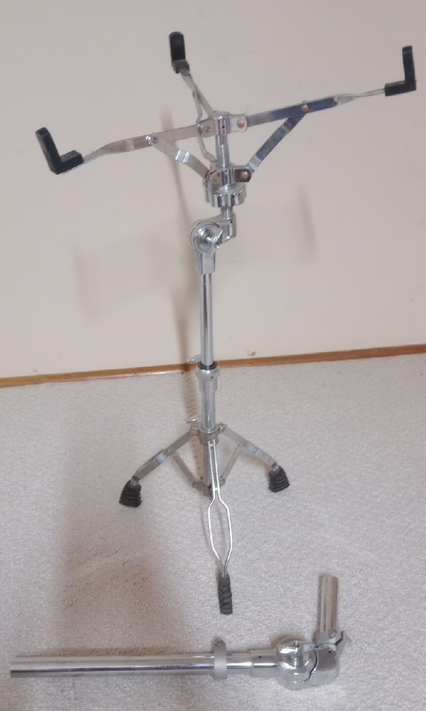 Extended Height Silver Snare Drum Stand 23