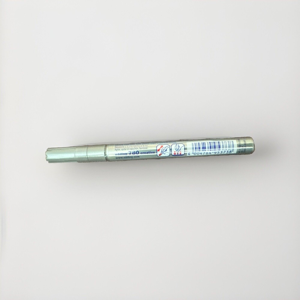 edding 780 Gloss Paint Marker - silver - extra-fine 0.8mm