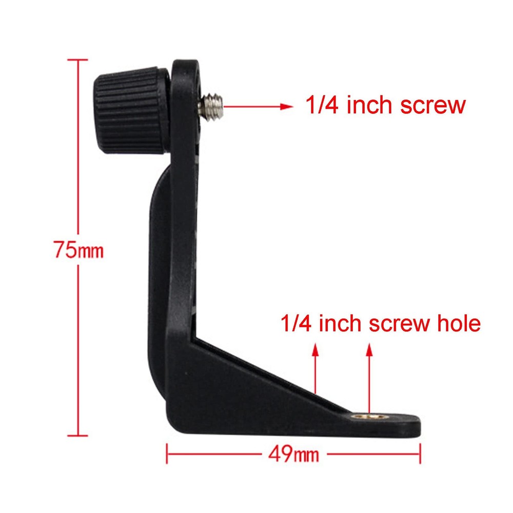 Universal Binocular Bracket,L-Shaped Plastic Binocular Adapter, Binocular Tri...
