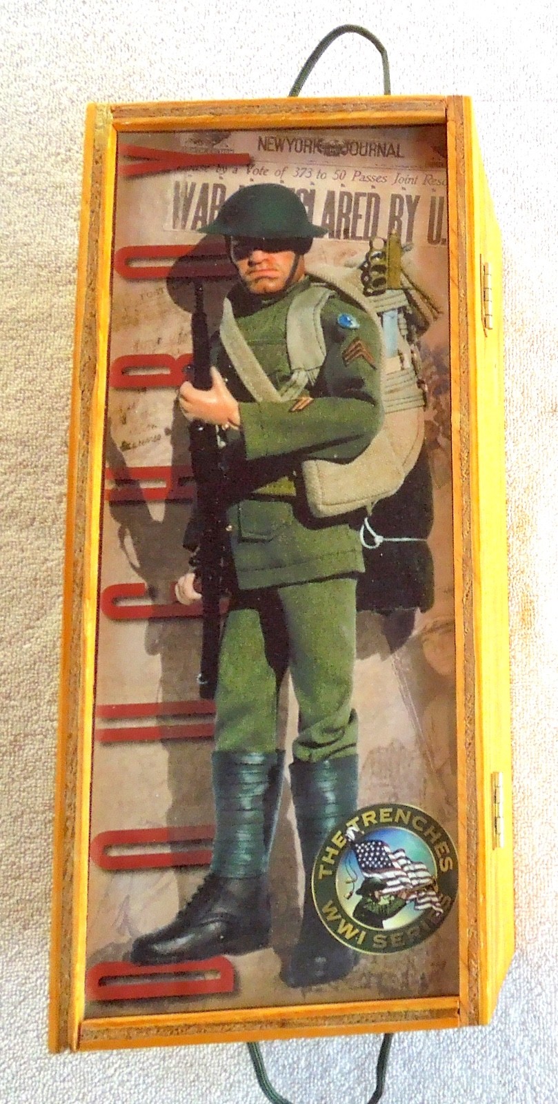 *Rare* THE TRENCHES WWI Doughboy  *#20/50* 1/6 Action Figure *Scott Beckmann*