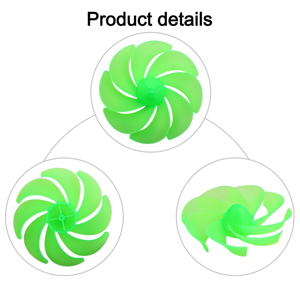 Lightweight and Robust 2pcs Fan Blades for Educational Wind Power Experiments