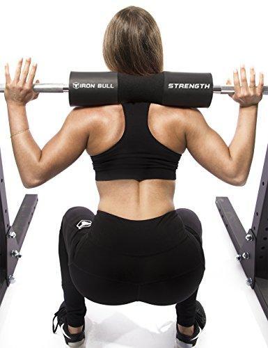 Advanced Squat Pad - Barbell Pad for Squats, Lunges & Hip Thrusts - Neck &