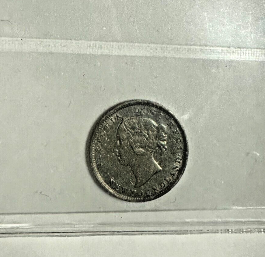 Newfoundland 1896 5 Cent VF30 ICCS Certified