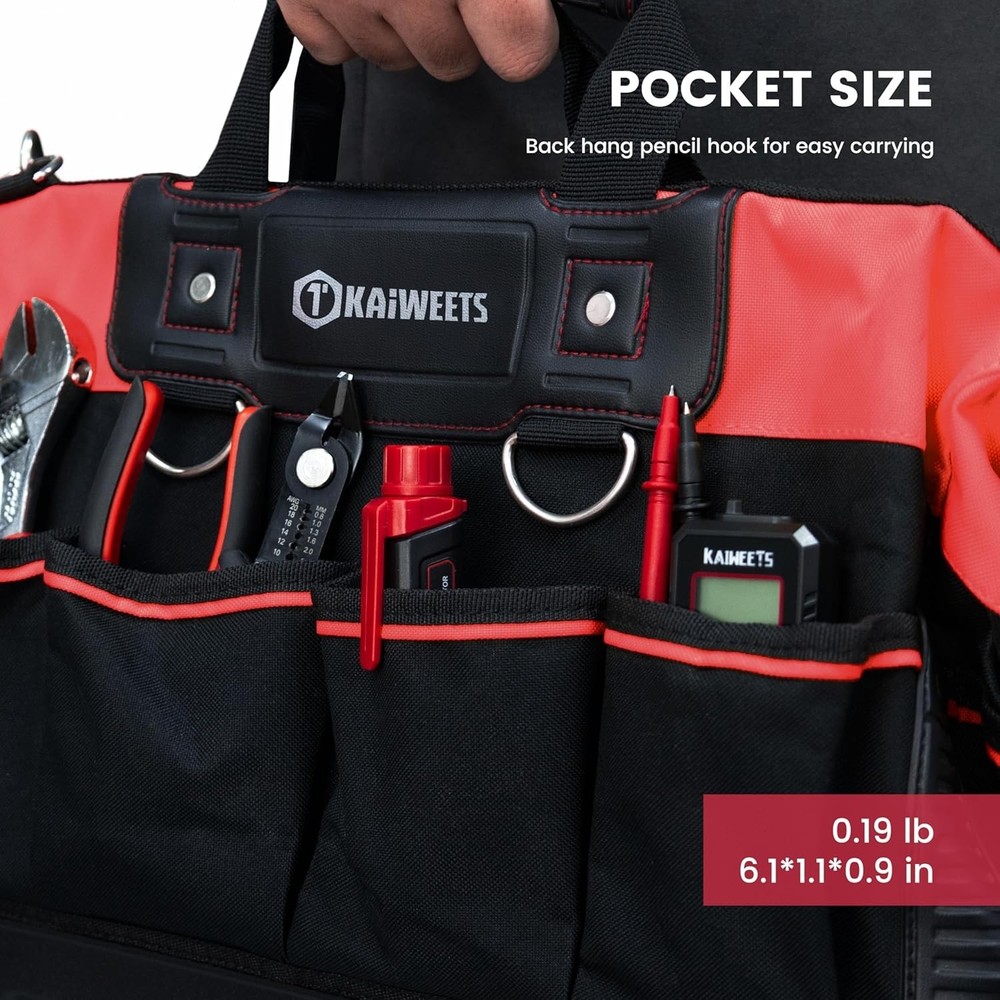 Compact Dual Range Voltage Tester with LCD and High Voltage Alert Features