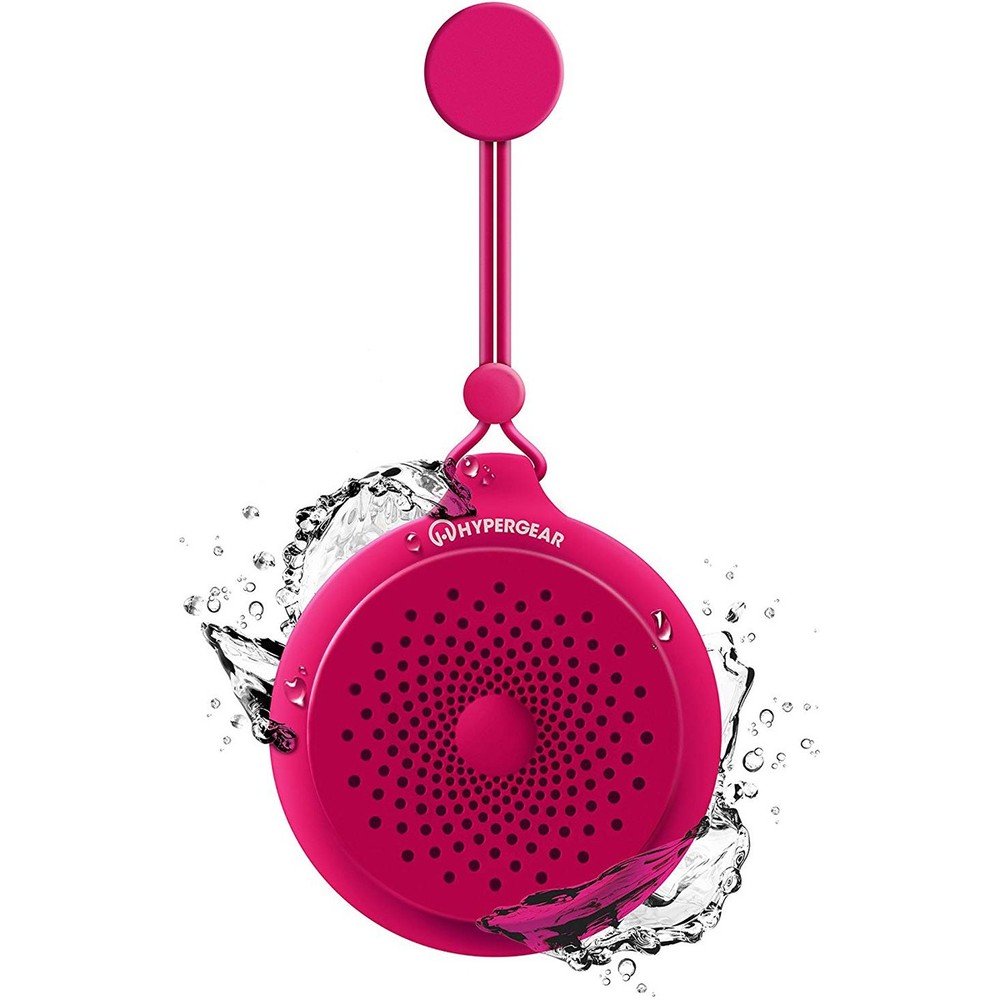 HyperGear Splash Water Resistant Wireless Bluetooth Speaker - Pink