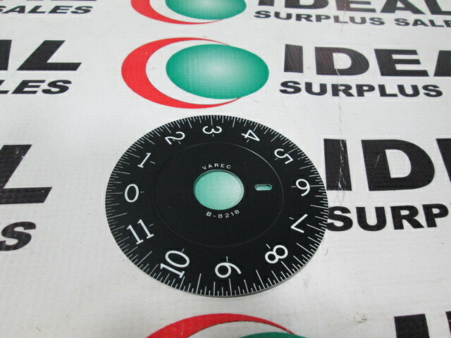 VAREC B8218 PLATE NEW