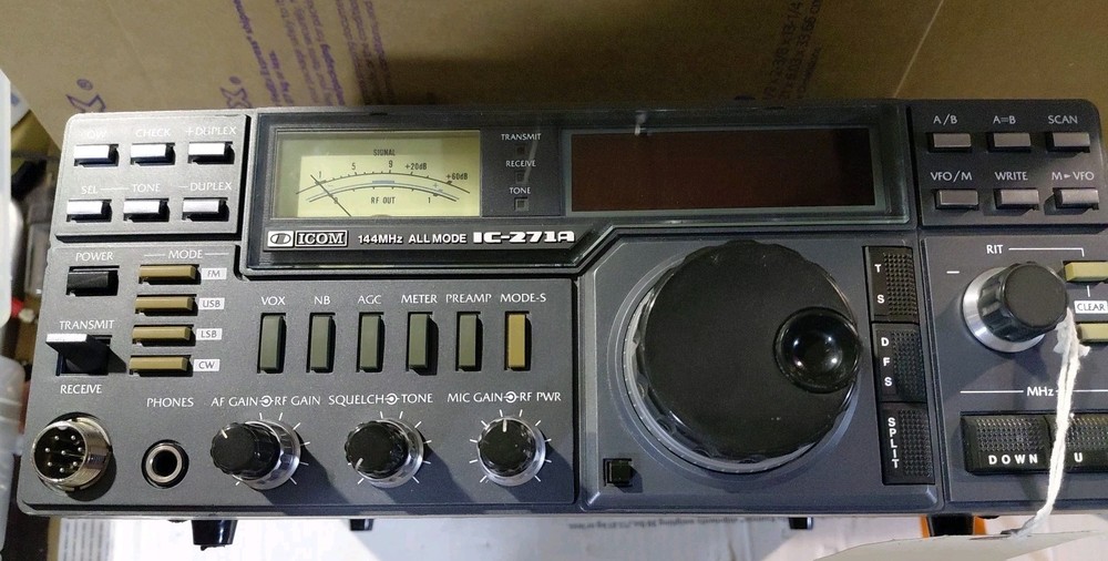 ICOM IC-271A Transceiver Power Up ONLY Untested Estate Grb2