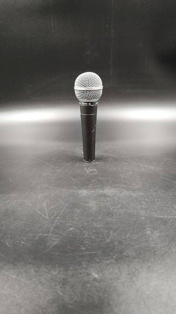 PRO-DJ PDM-3 Dynamic Microphone Used Working Black