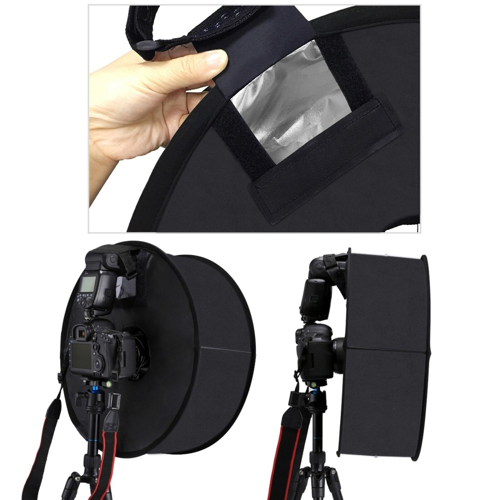 45cm Circular Round Style Macro and Portrait Softbox SpeedLite Flash Light