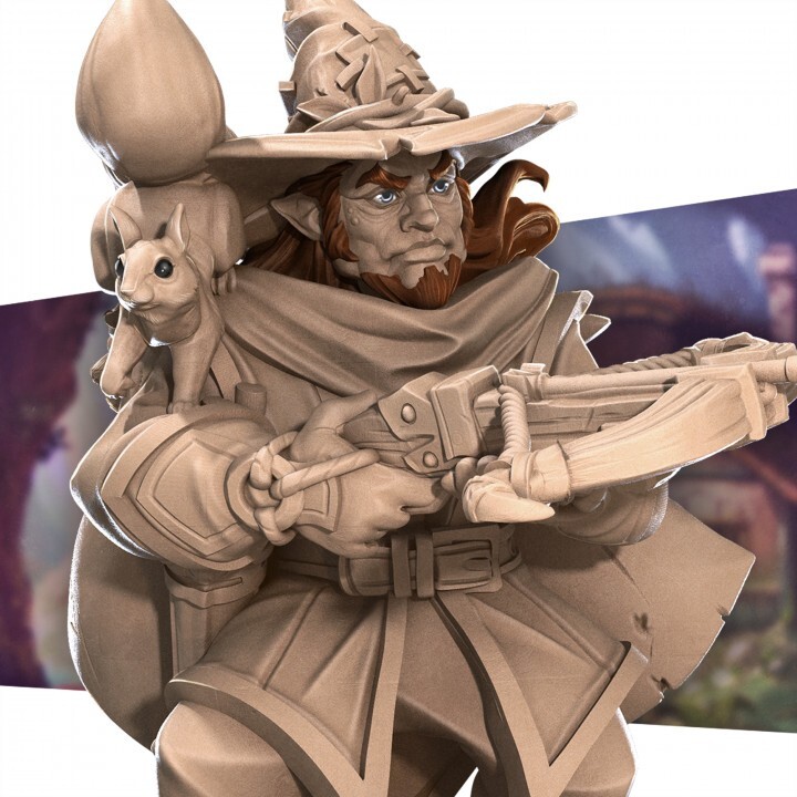 Bite the Bullet Fantasy Miniature Bundle Halfling Adventurers