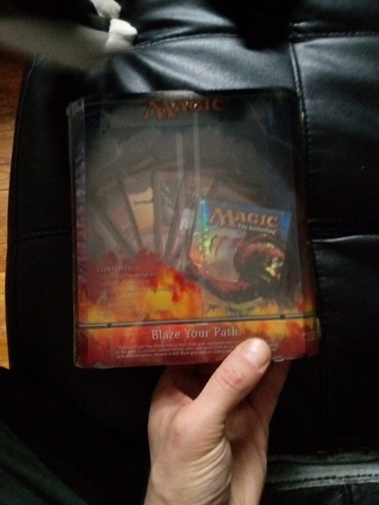 Vintage MTG fire and lightning deck