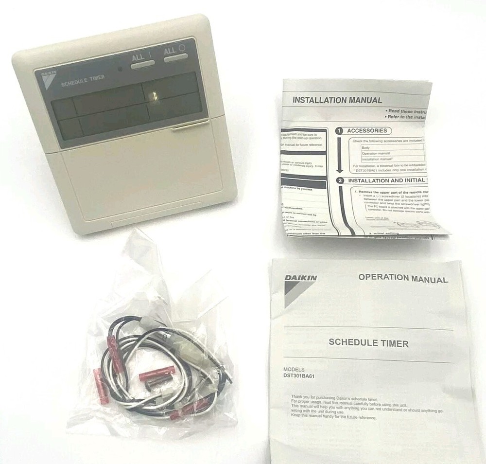 Daikin, DST301BA61, Wall Mounted, Schedule Timer, Time-Clock, Controller