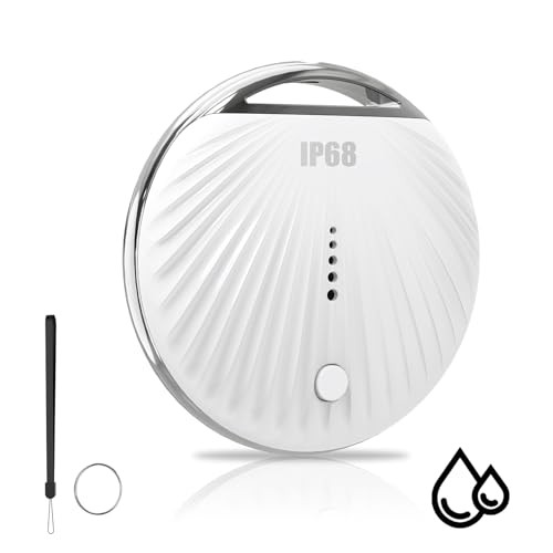 Air Tracker Tag, Smart Tag Bluetooth Tracker Works with Apple Find My White