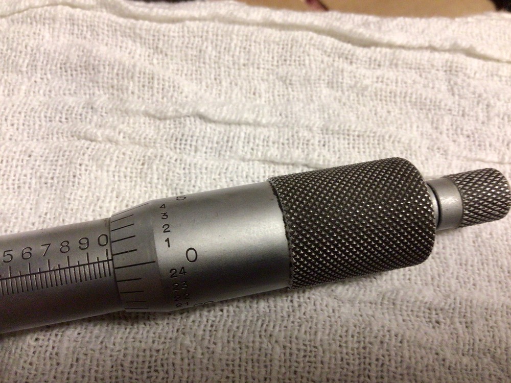 Mitutoyo Disc Micrometer No. 123-125 0-1”