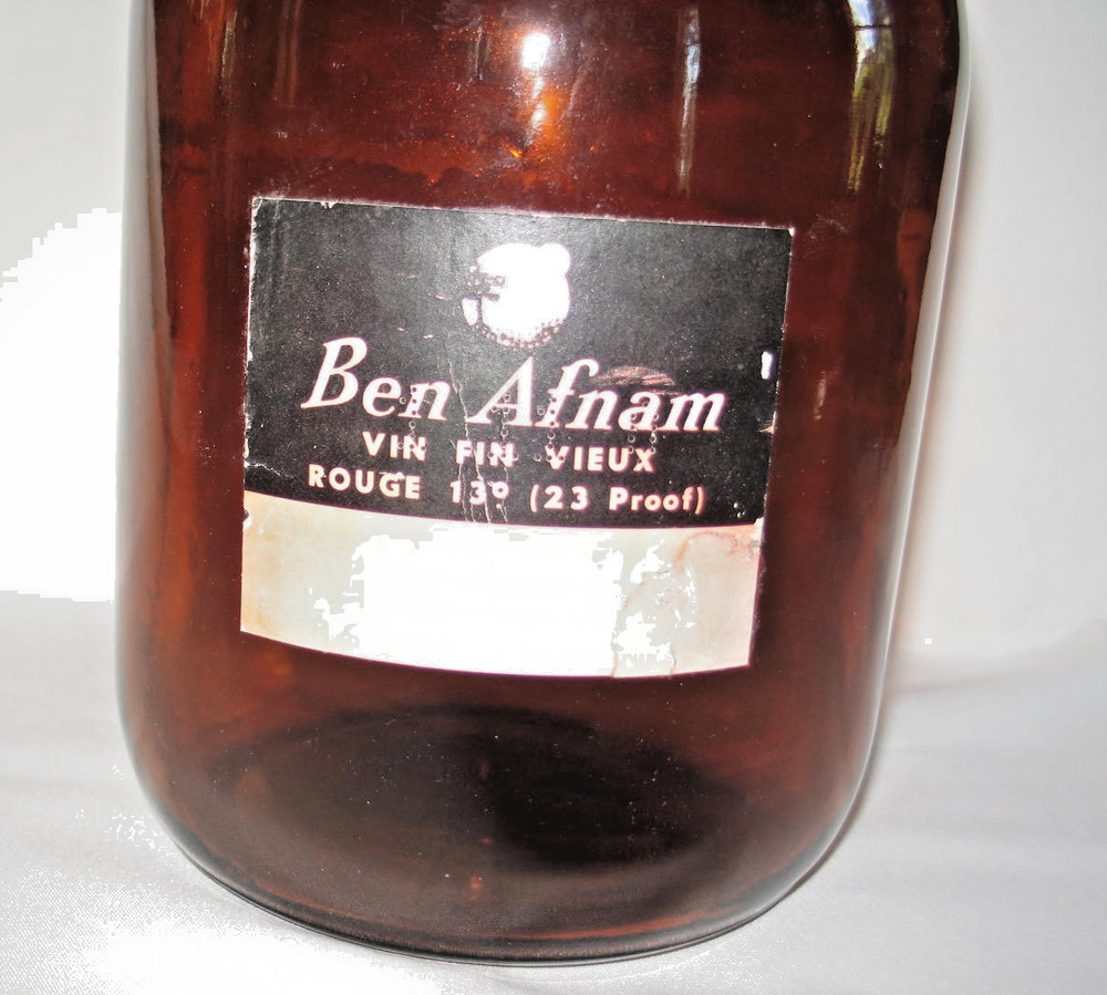 Large Brown Wine Jug