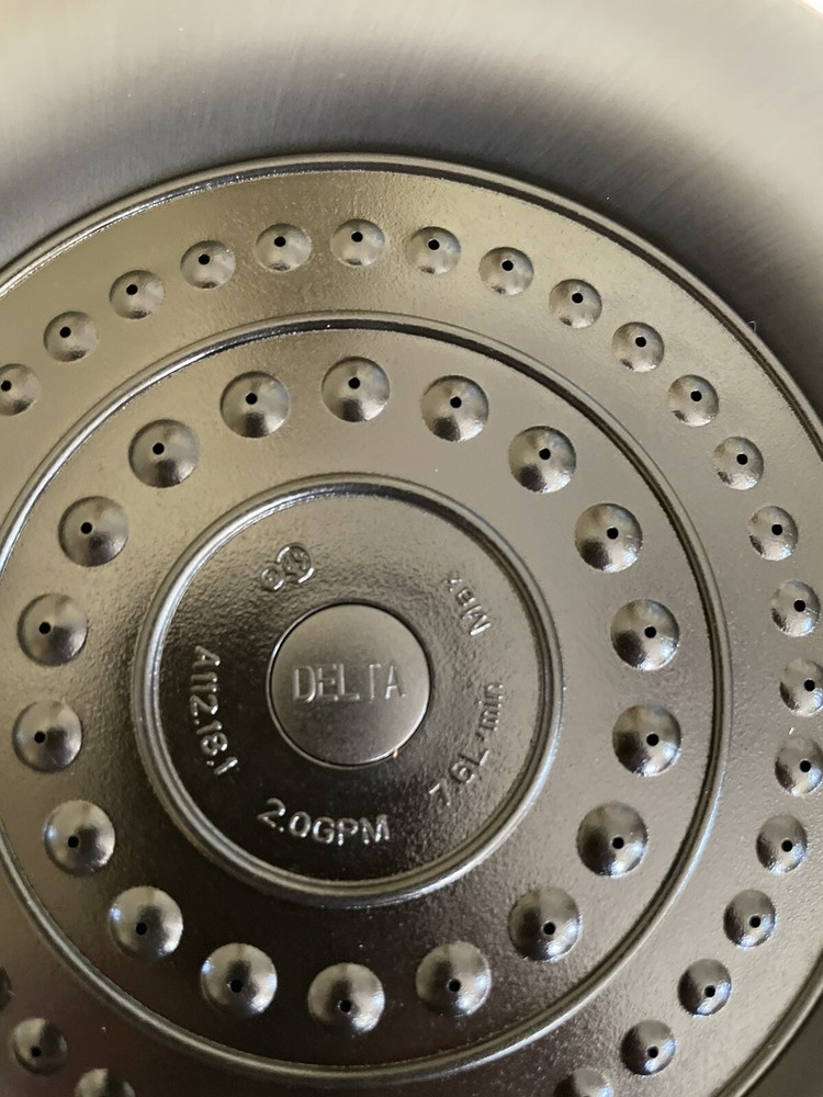 Delta Rubbed Bronze showerhead new 6” diameter
