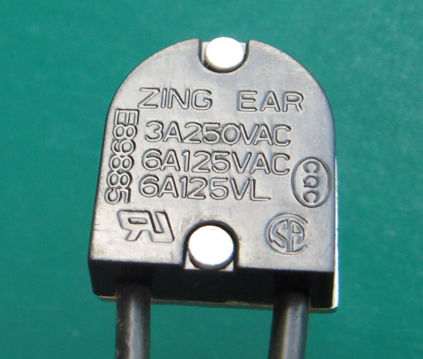 Push Button Lamp switch on/ off switch, 3/8 shaft, nickel