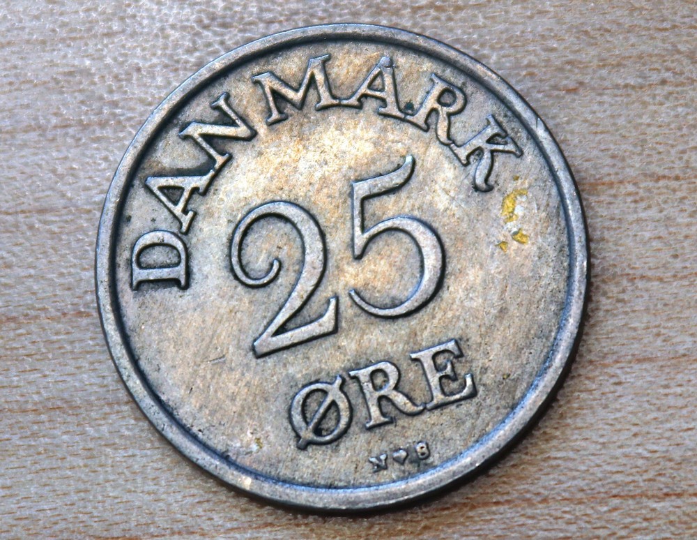 1949 Denmark 25 Ore