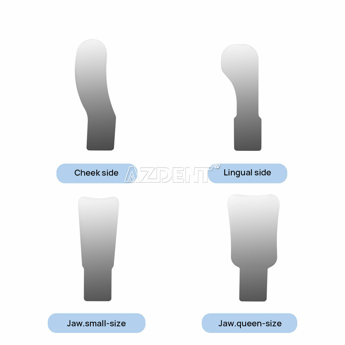 Dental Occlusal Mirror Fog Free LED Intra Oral Photo System Mirror Anti-Fog