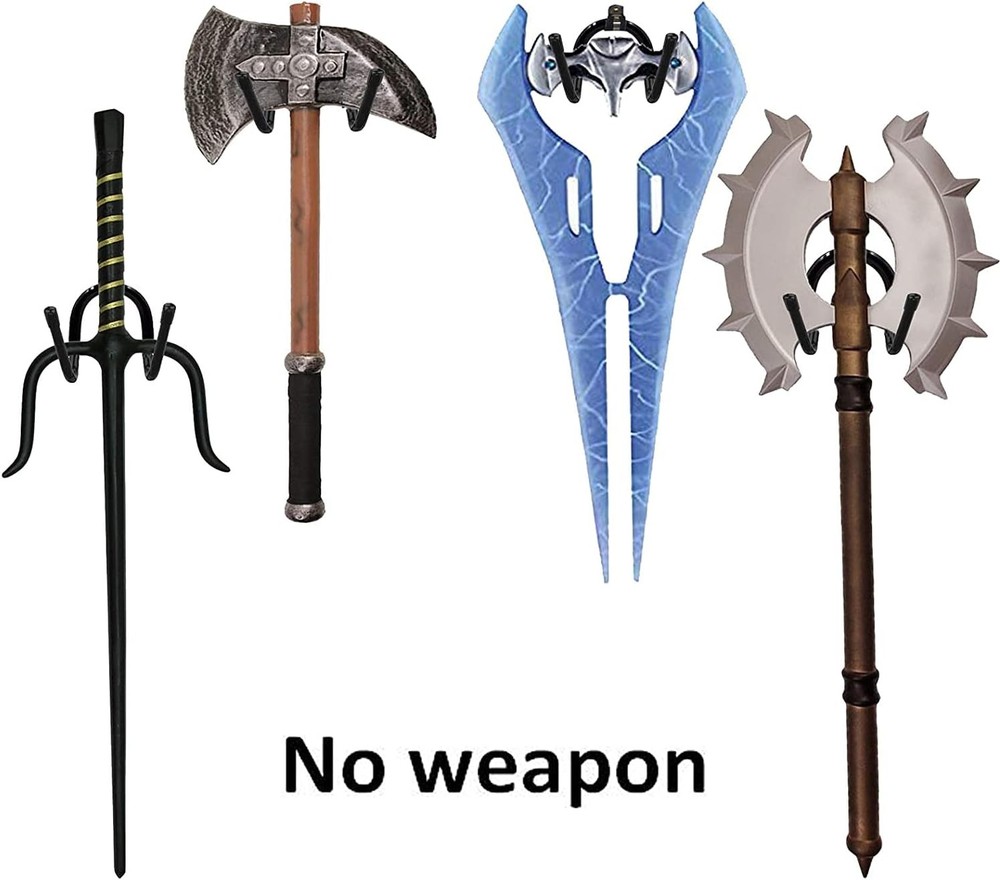 Flexible Adjustable Wall Hook Sword Hanger Display - Universal Holder for Sword,