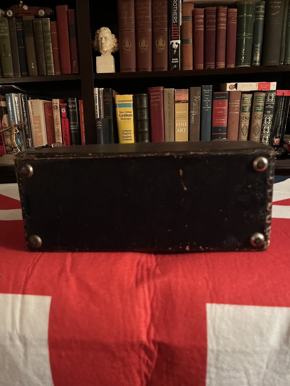 1930s German Adler Favorit No. 7 Field Typewriter Qwertz Keyboard Portable Rare