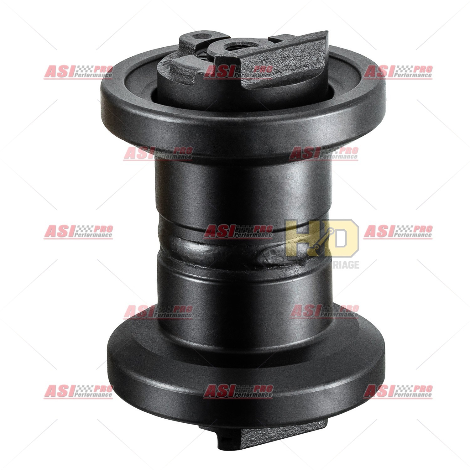 Track Roller Bottom Roller For Kubota KX040-4 Undercarriage Black
