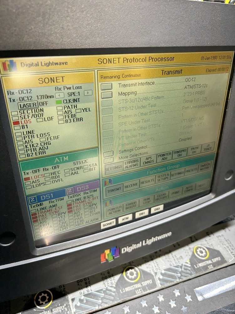 DIGITAL LIGHTWAVE ASA-PKG-OC3cA Network Info Test PC_CLEAN UNIT!_FAST SHIPPING!