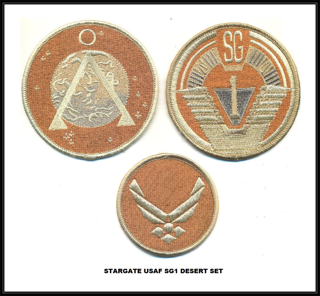 STARGATE USAF SG1 DESERT SET  - SG1dc + SGPdc + SGUSAFdc