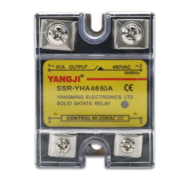Single-phase AC controlled AC AC-AC solid state relay small YHA4860A