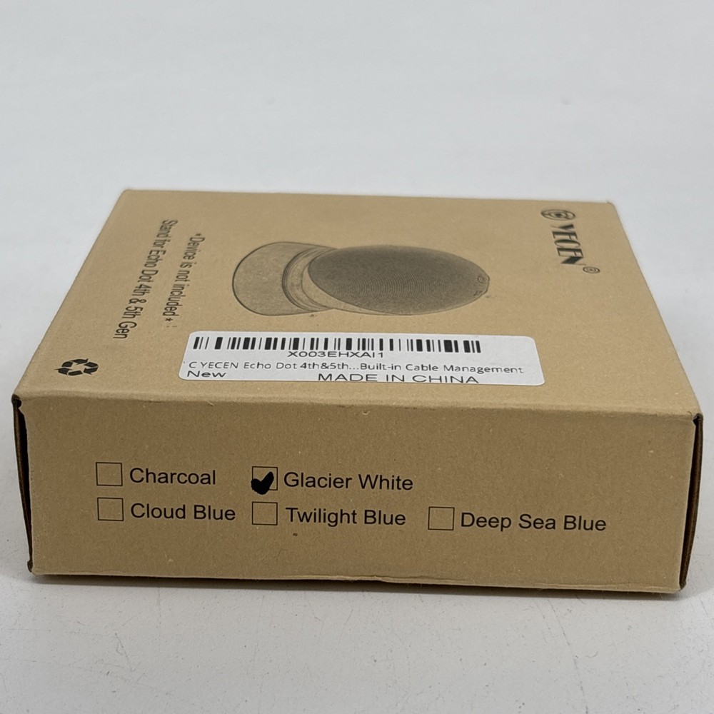 YECEN Echo Dot 4th&5th Generation Table Stand Desktop Holder Mount for Echo Dot