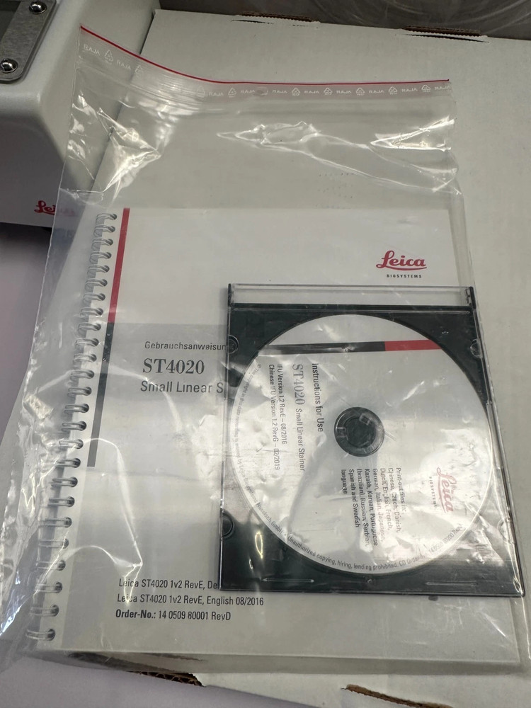 Leica Biosystems ST4020 Slide Stainer – Small Linear Histology Staining System