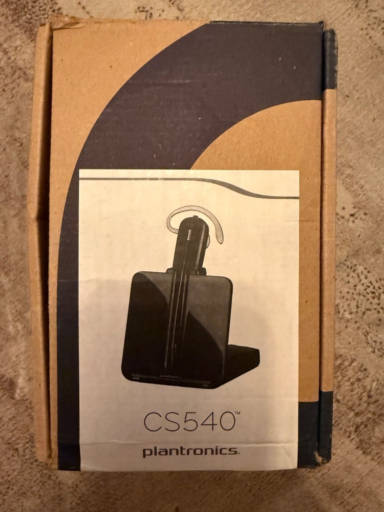 PLANTRONICS Poly CS540 Wireless DECT2 Headset Black,